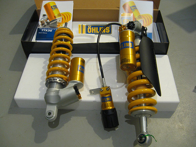 Ohlins suspension bmw r1200gs #1