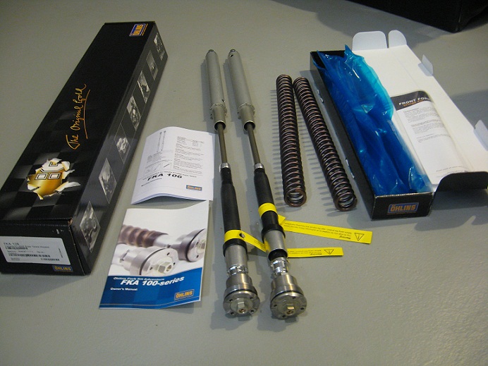 TENERE OHLINS full Production CARTRIDGE and Spring Set Kits 