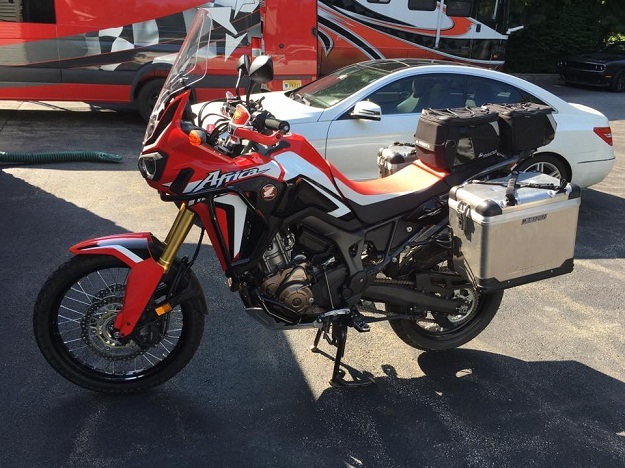 Dennis going to Touratech East August